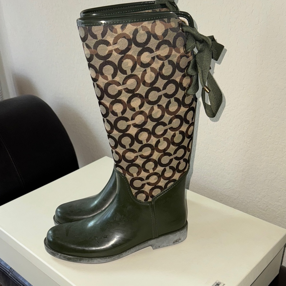 Coach Rain Boots